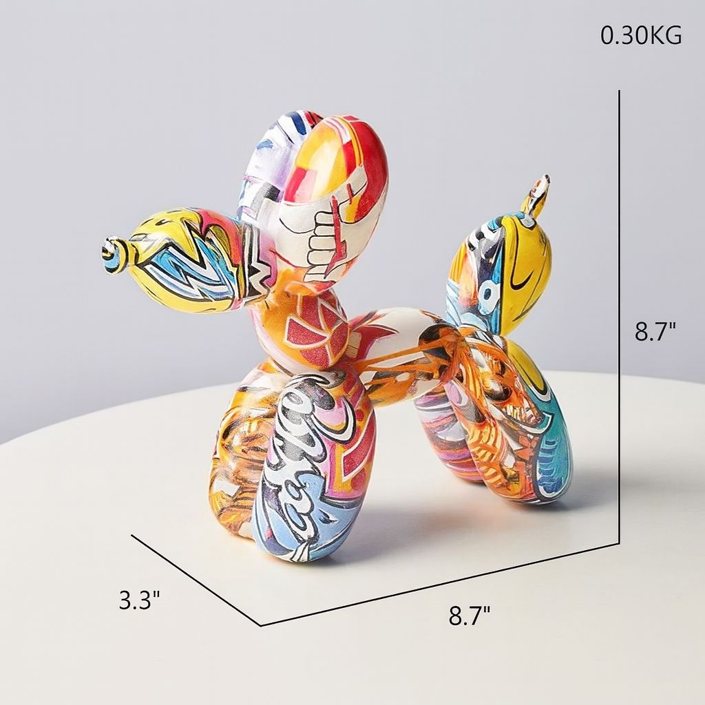 Graffiti Street & Colors Balloon Sculpture