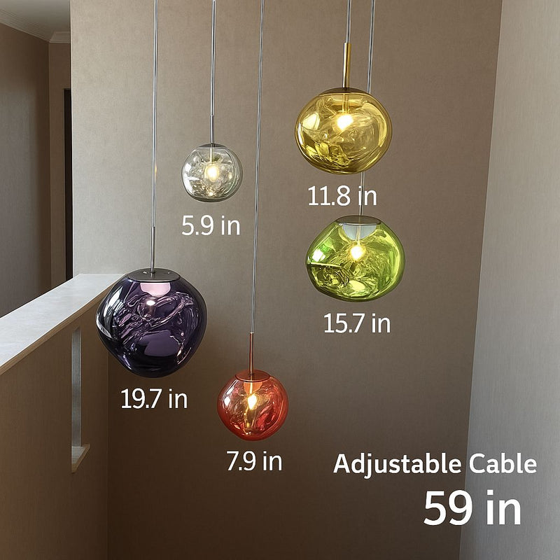 Luxury Nordic Macaron Lava Pendant Light