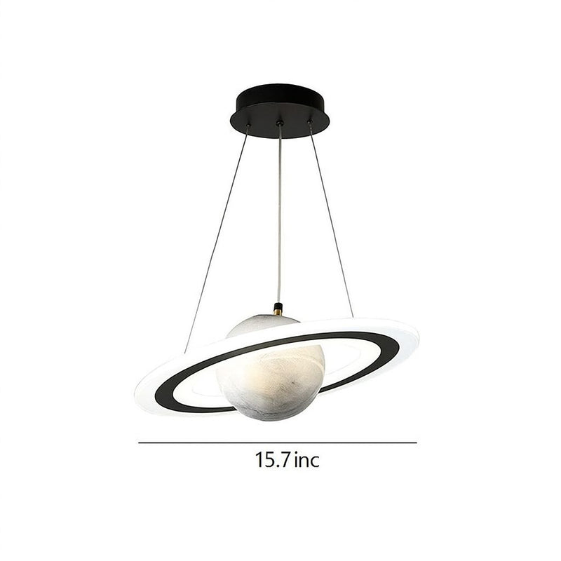 Saturn Decorative Pendant Light – Modern Planet-Inspired Ceiling Lamp