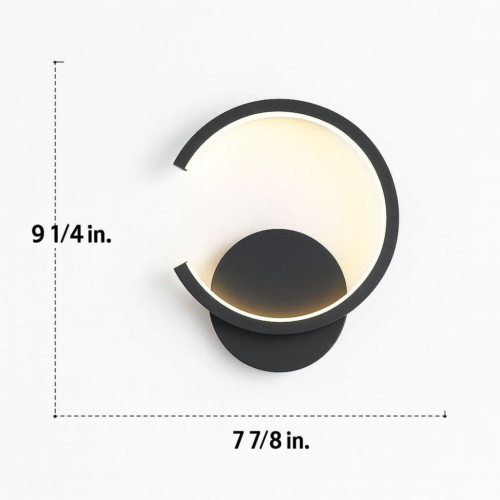 Eclipse Nordic LED Wall Lamp – Modern Minimalist Sconce