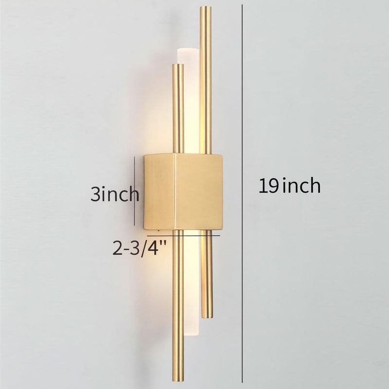 Kaya Gold Wall Lamp – Modern Elegant LED Sconce