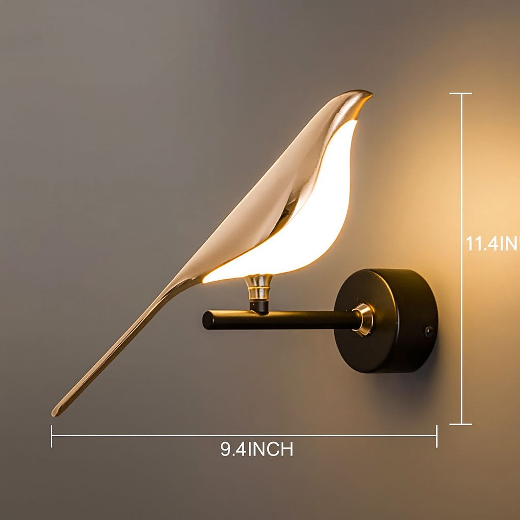 Luxury Birds Wall Lamp – Elegant Decorative LED Sconce