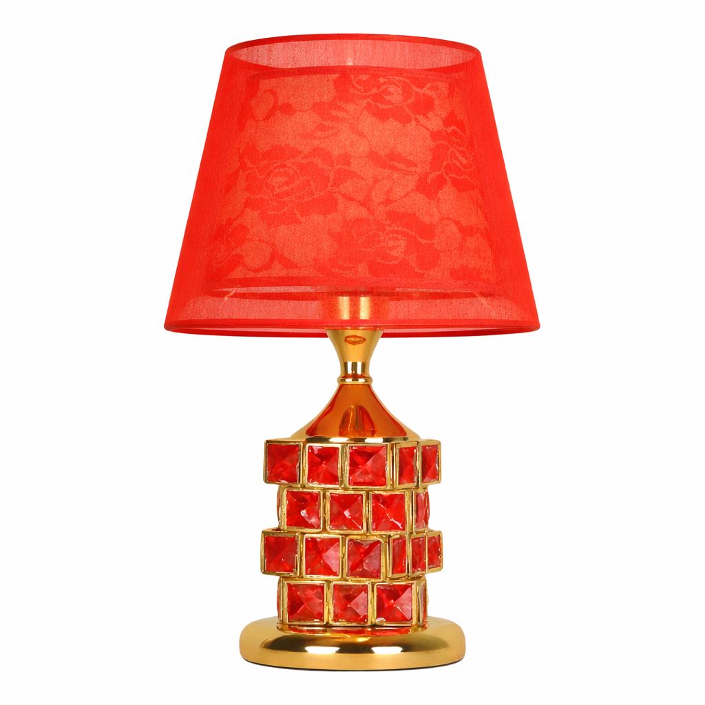 Classic Elegance Crystal Table Lamp