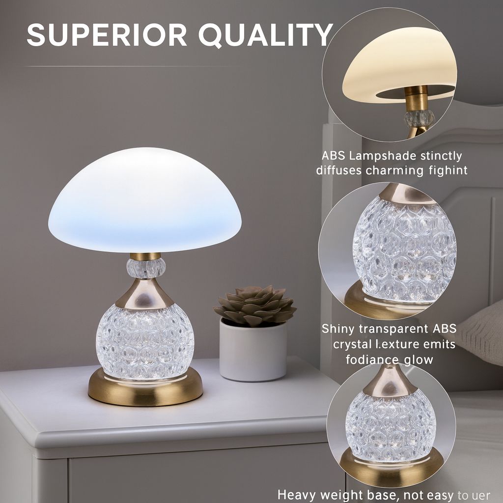 Retro Mushroom Table Lamp – Vintage Style