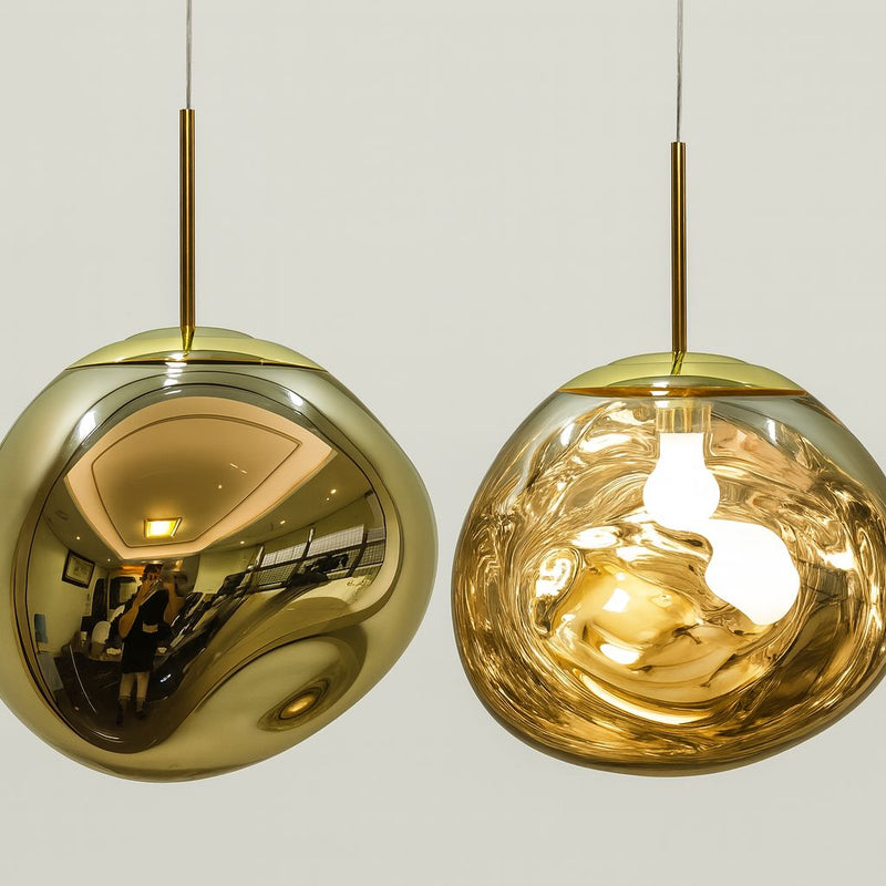 Nordic Macaron Lava Pendant Light – Luxury Oval Statement Lighting