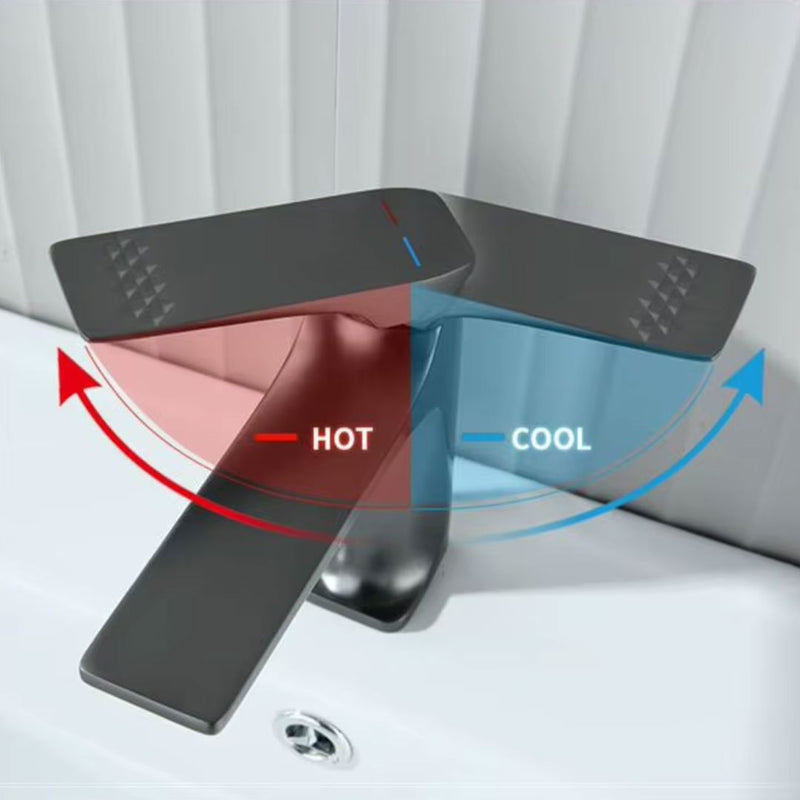 Brushed Classic Diamond Bathroom Mixer Tap – Timeless Elegance & Durability