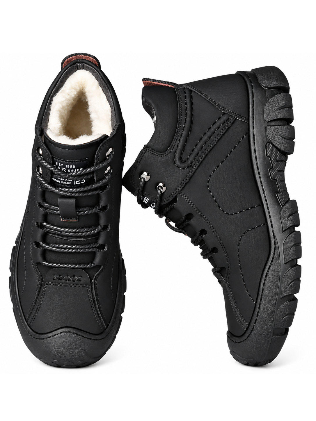 Men's Waterproof Non-Slip Lace-Up Boot