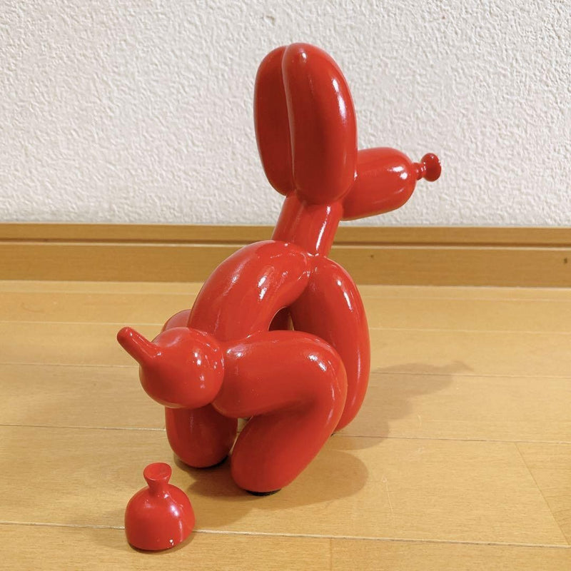 Doggy Poo Balloon Dog Sculpture 9inx8.6in