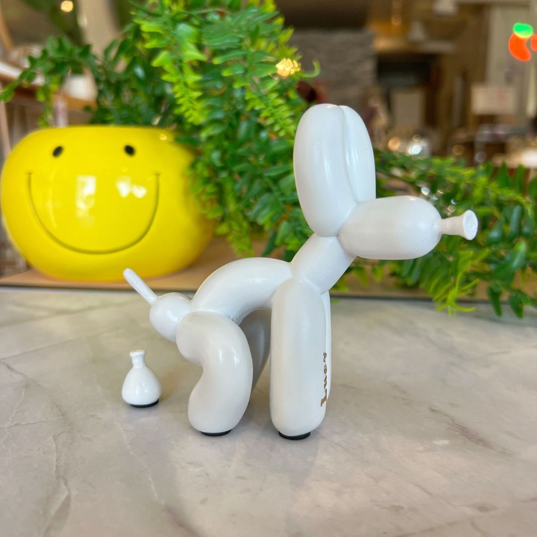 Doggy Poo Balloon Dog Sculpture 9inx8.6in