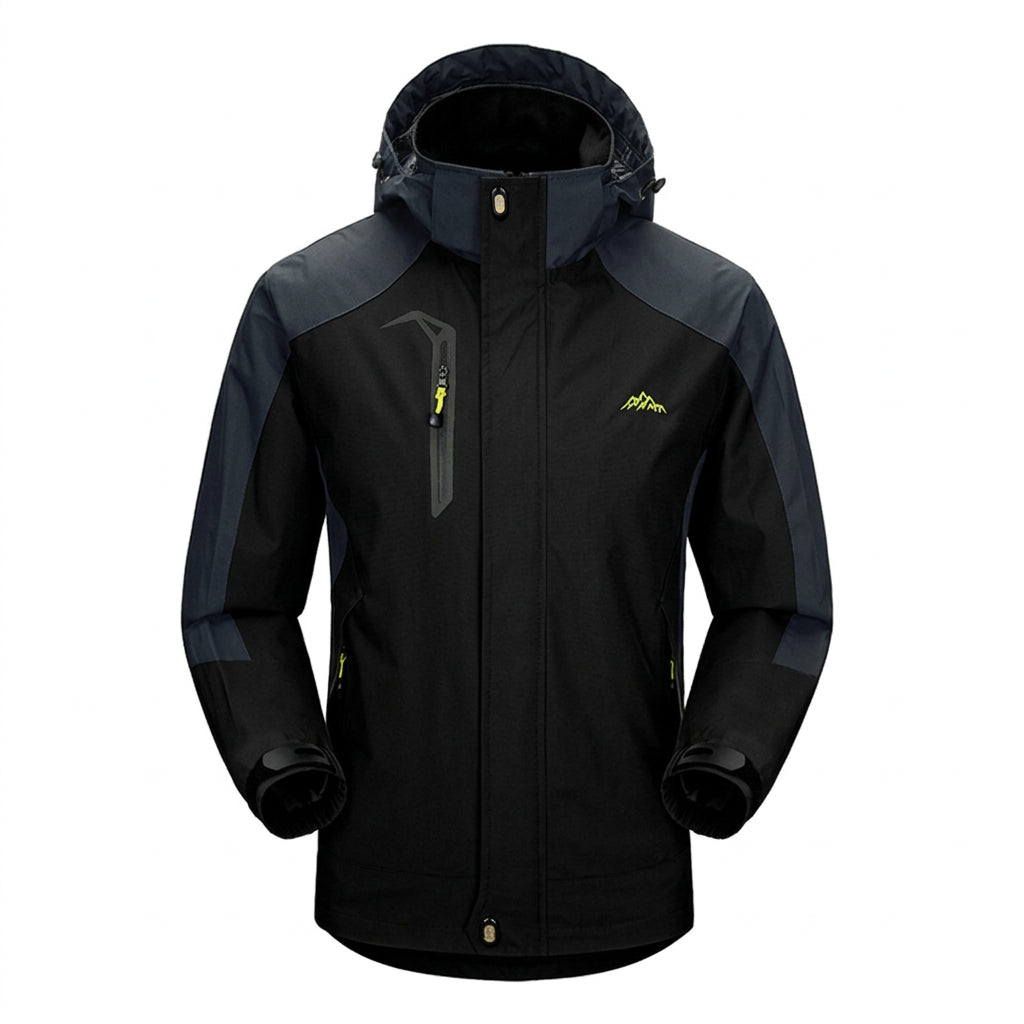 Men’s Outdoor Jacket – Waterproof, Windproof & Hiking Ready