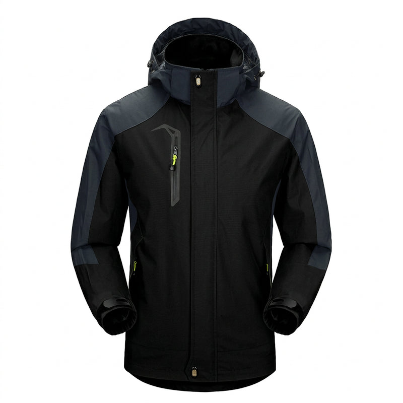 Men’s Outdoor Jacket – Waterproof, Windproof & Hiking Ready