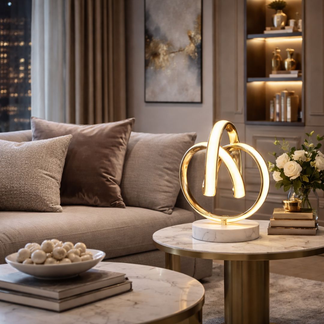 Elysia Spiral Table Lamp