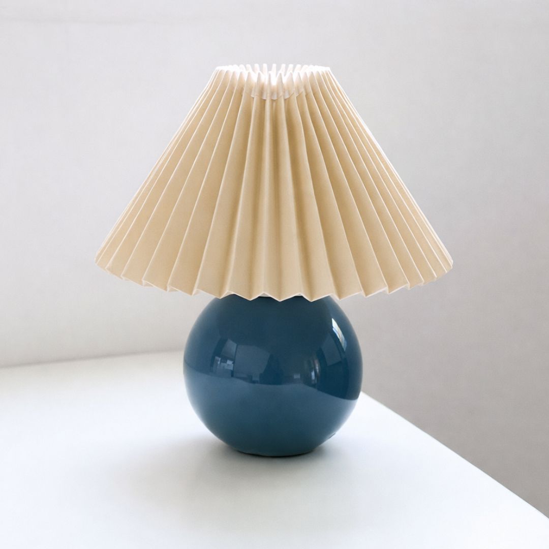 Vintage Mushroom Table Lamp – Retro Bedside & Desk Light