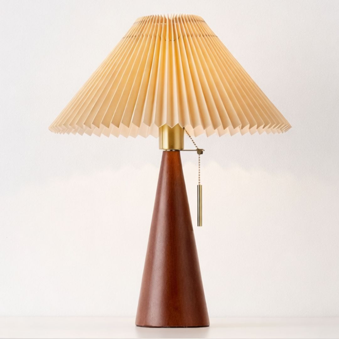 Plissé Table Lamp