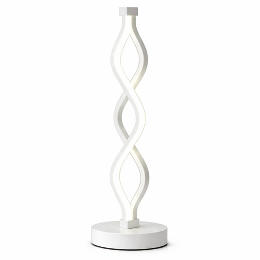 Double Spiral 14" LED Table Lamp