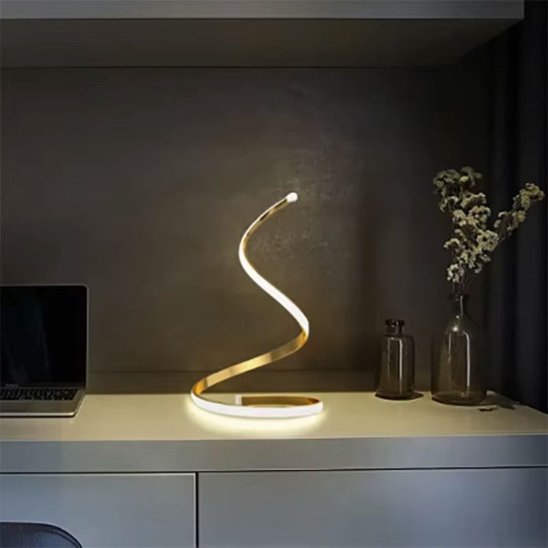 Infinity Spiral LED Table Lamp