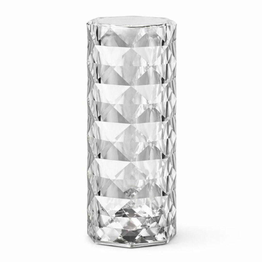 Crystal Touch LED Table Lamp – 16 Colours Wireless Rechargeable
