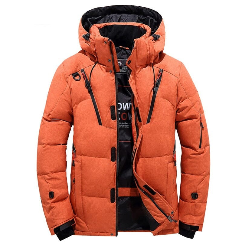 Men's Thermal Winter Jacket with Hood