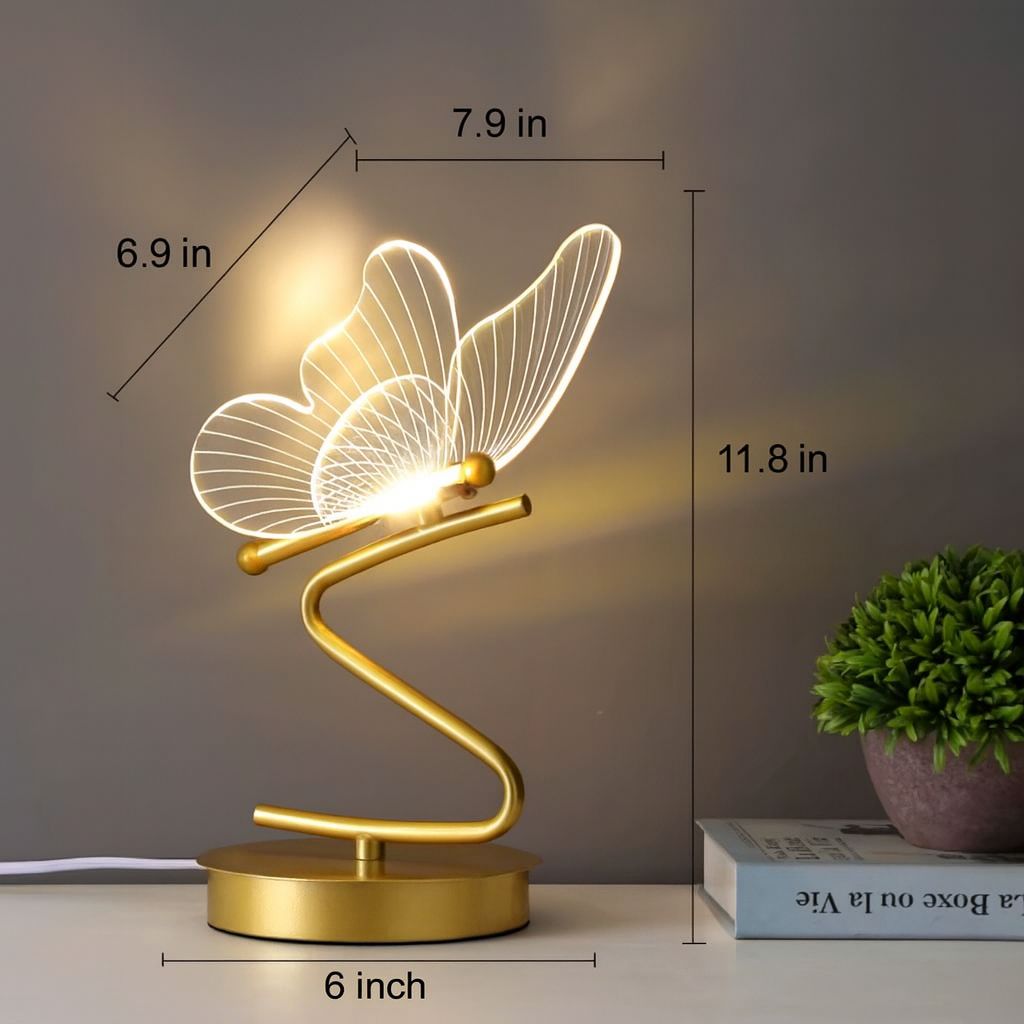 Butterfly Fix Table Lamp – Modern Bedside & Desk Light