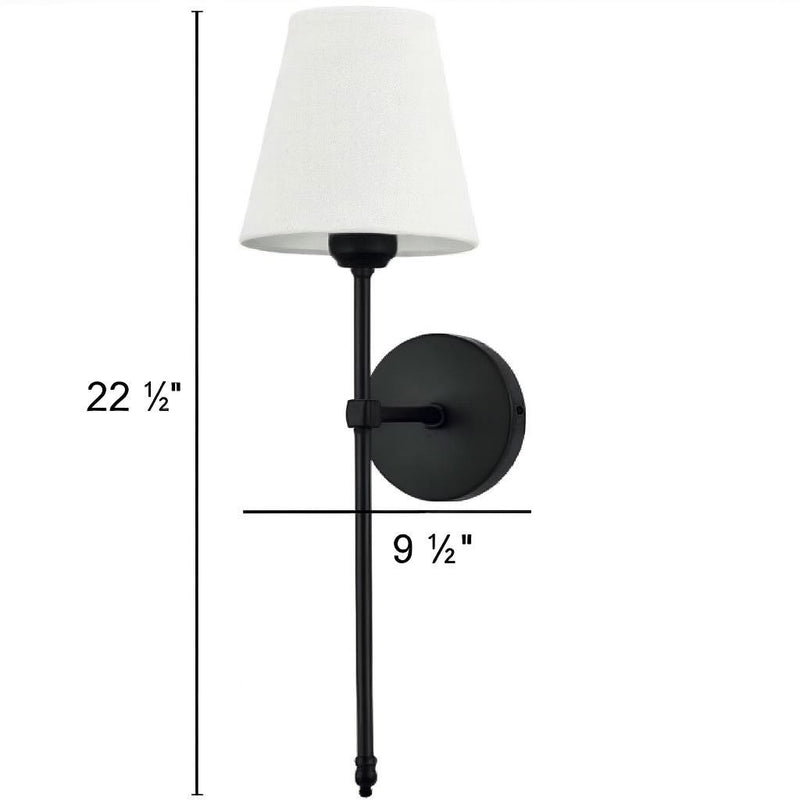 Classic American Wall Sconce Light 22.4" LED Vintage Style