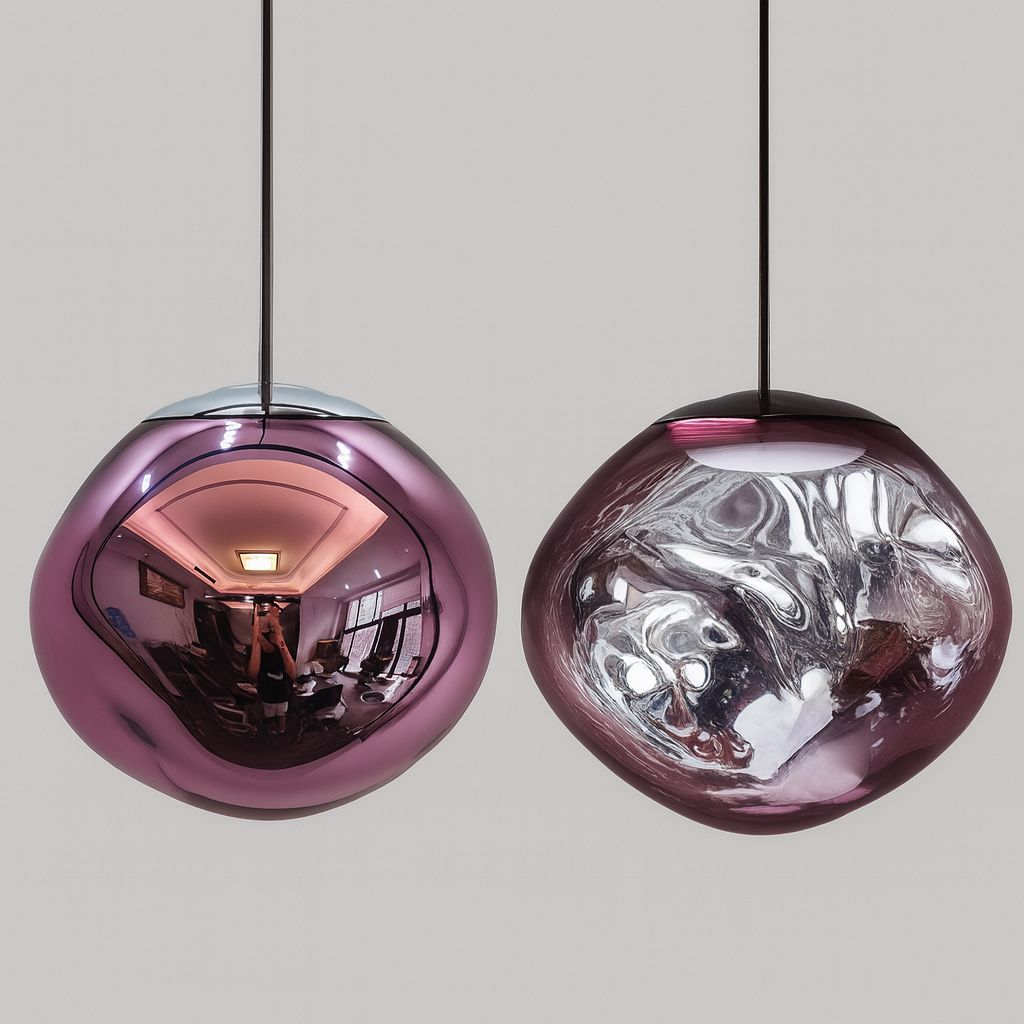 Nordic Macaron Lava Pendant Light – Luxury Oval Statement Lighting