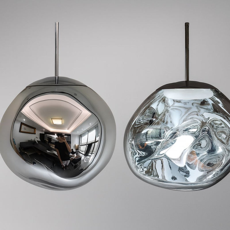 Nordic Macaron Lava Pendant Light – Luxury Oval Statement Lighting
