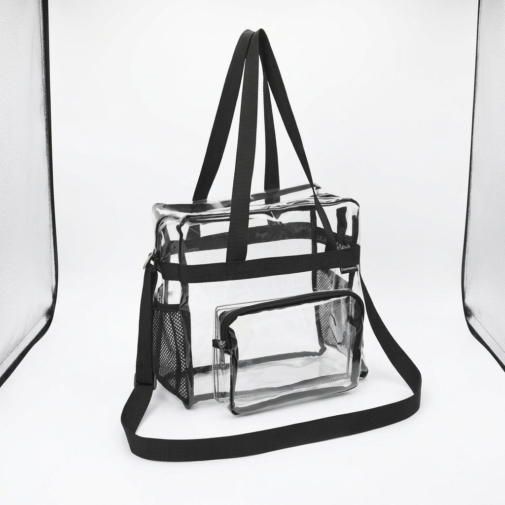 Transparent PVC Travel Bag – Large Capacity & Easy-Clean Design