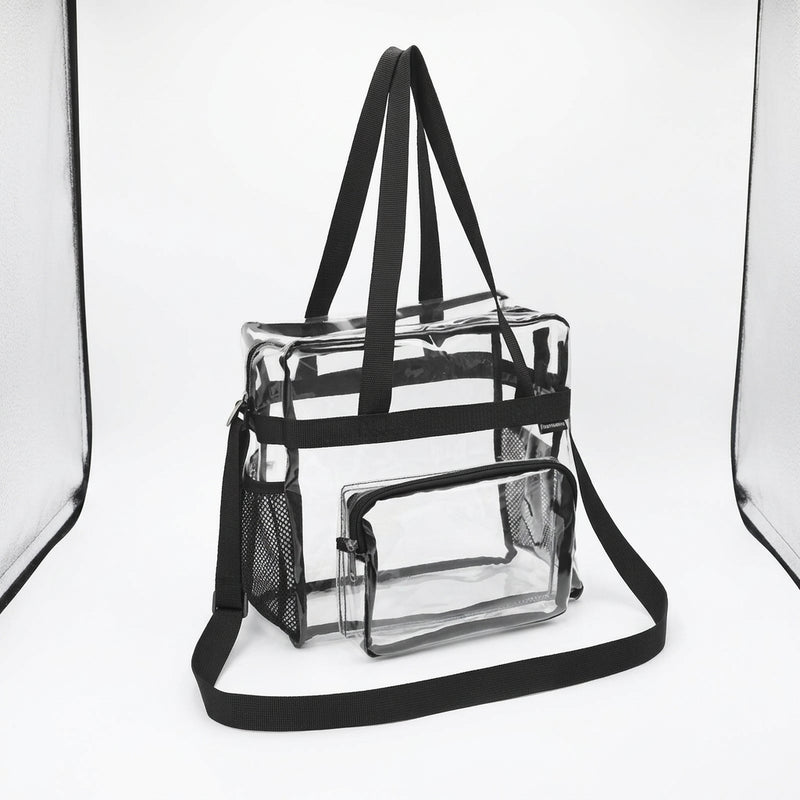 Transparent PVC Travel Bag – Large Capacity & Easy-Clean Design