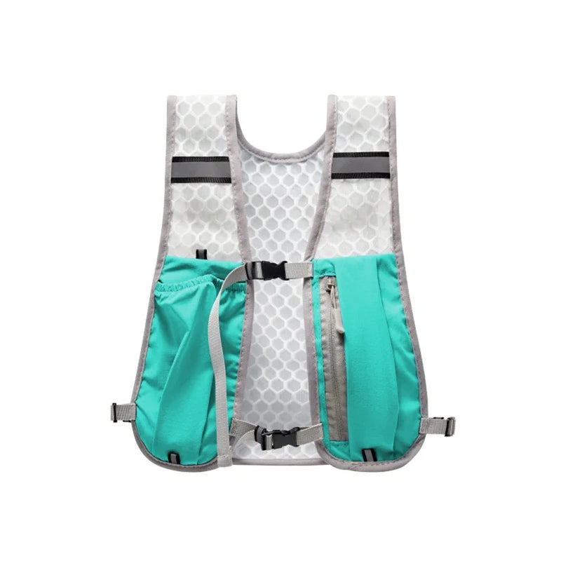 Lightweight Running Vest Backpack – Reflective & Hydration