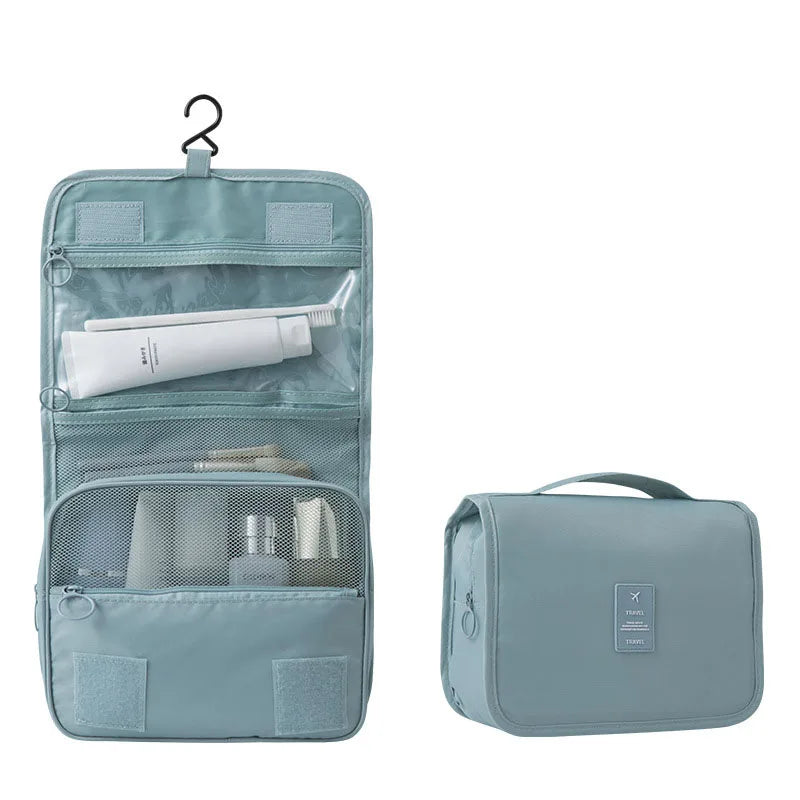 Large Waterproof Makeup Bag – Travel & Toiletry Organizer