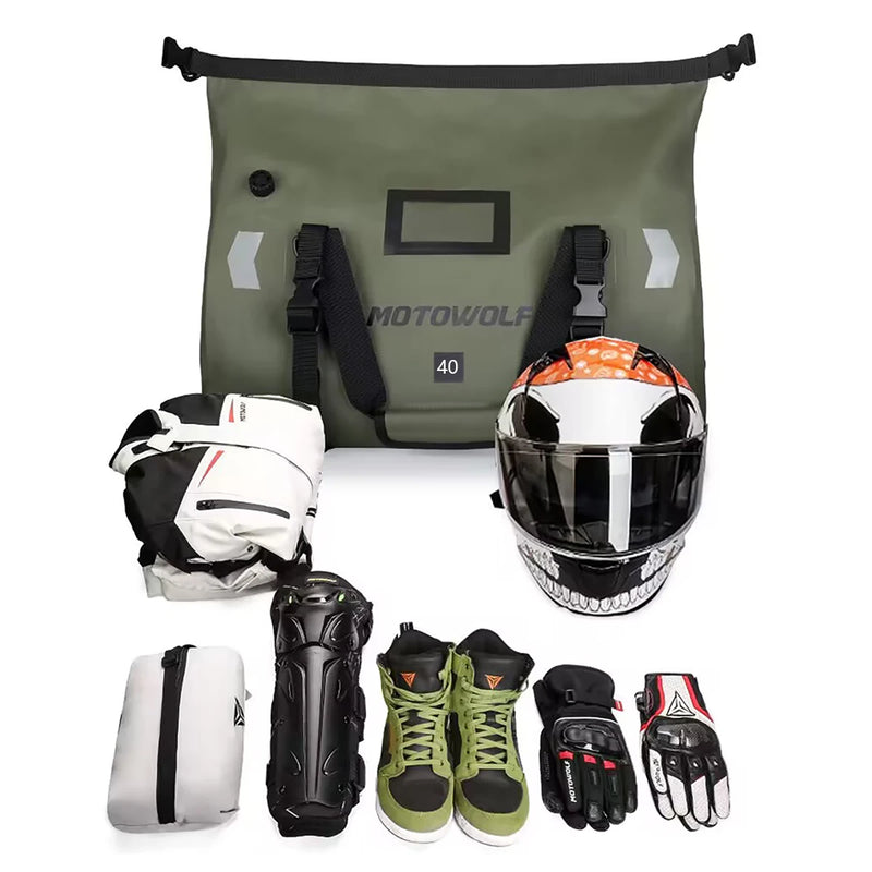Waterproof Motorcycle Tail Bag