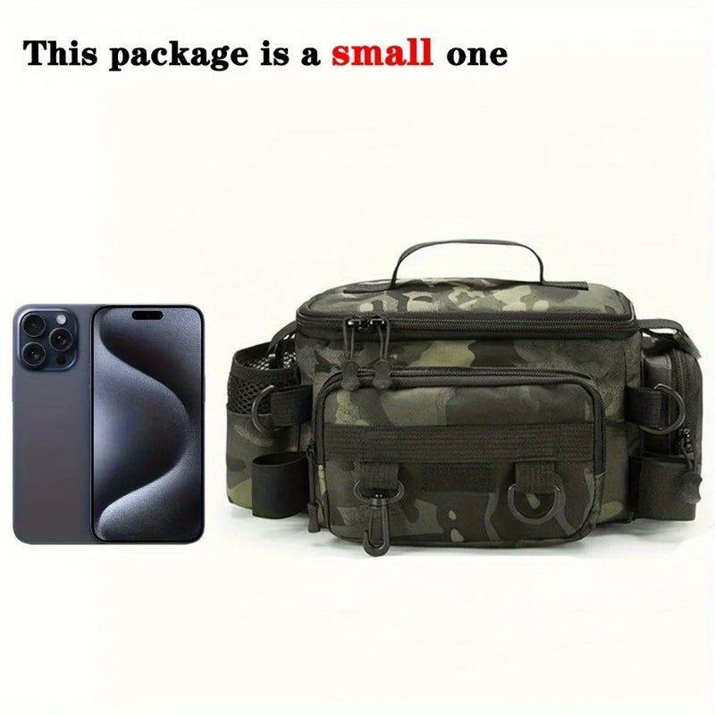 Fishing Gear Bag – Canvas Waist & Crossbody Shoulder Bag