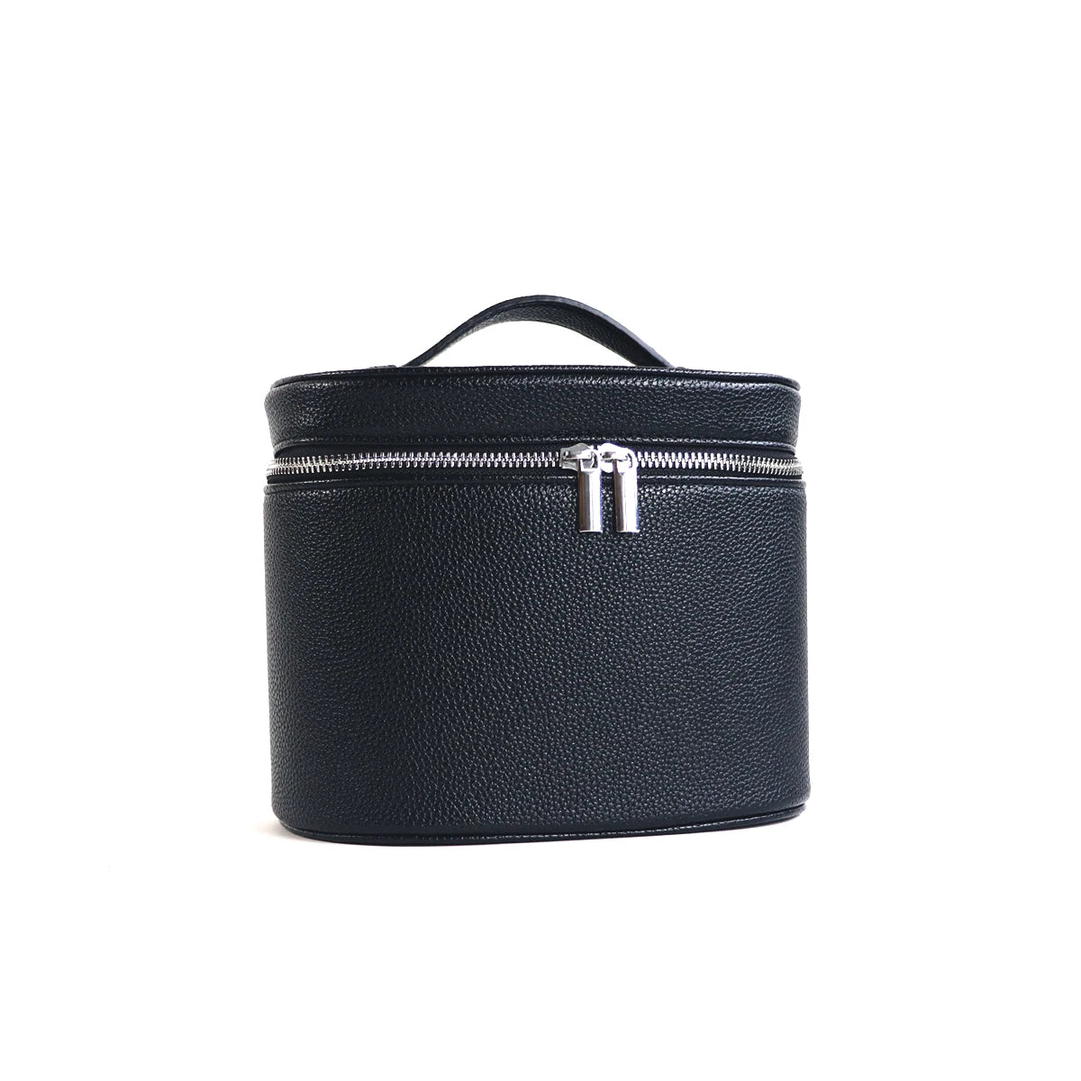 Personalized PU Leather Travel Cosmetic Bag – Large Capacity