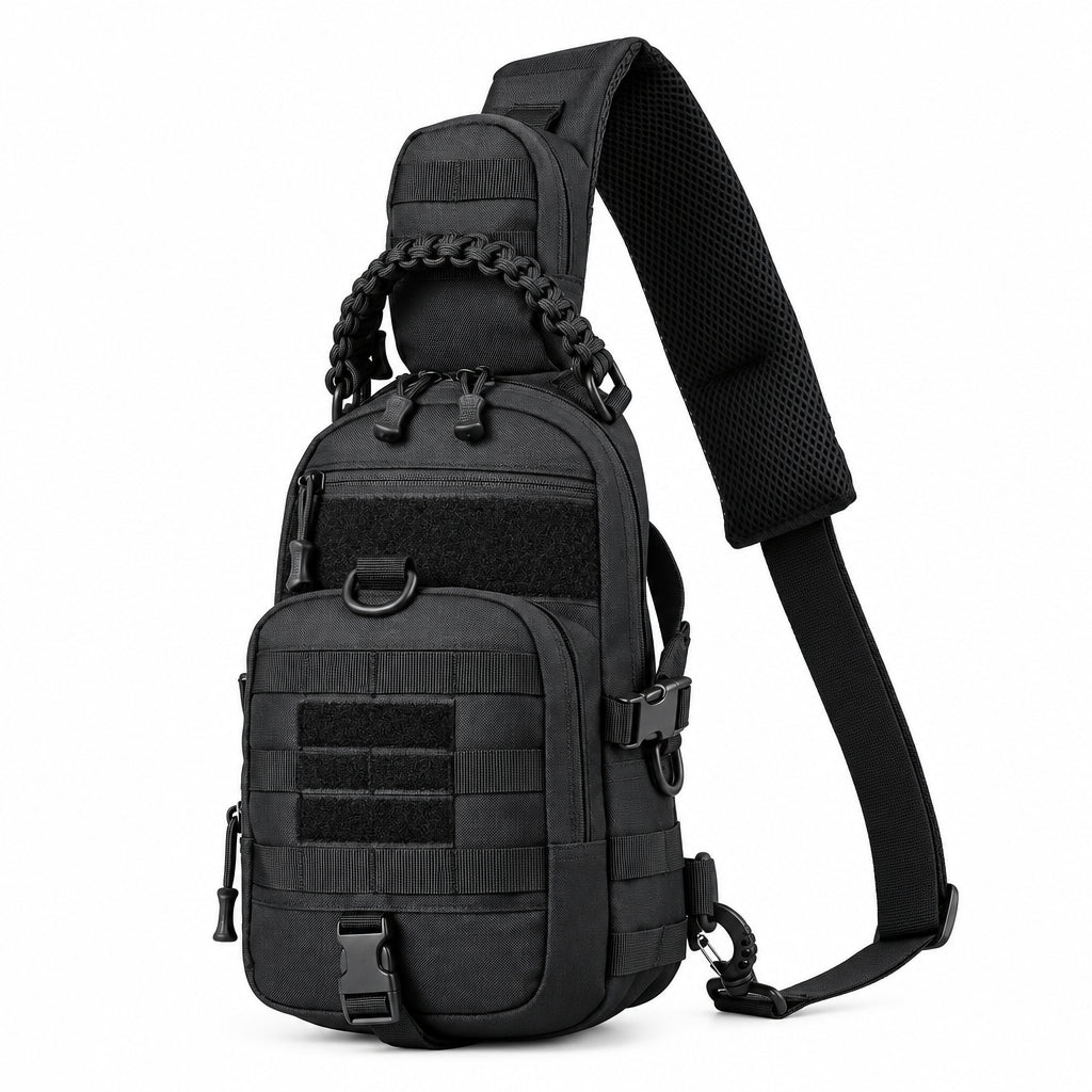 Tactical MOLLE Chest Bag – Outdoor EDC Sling Pack