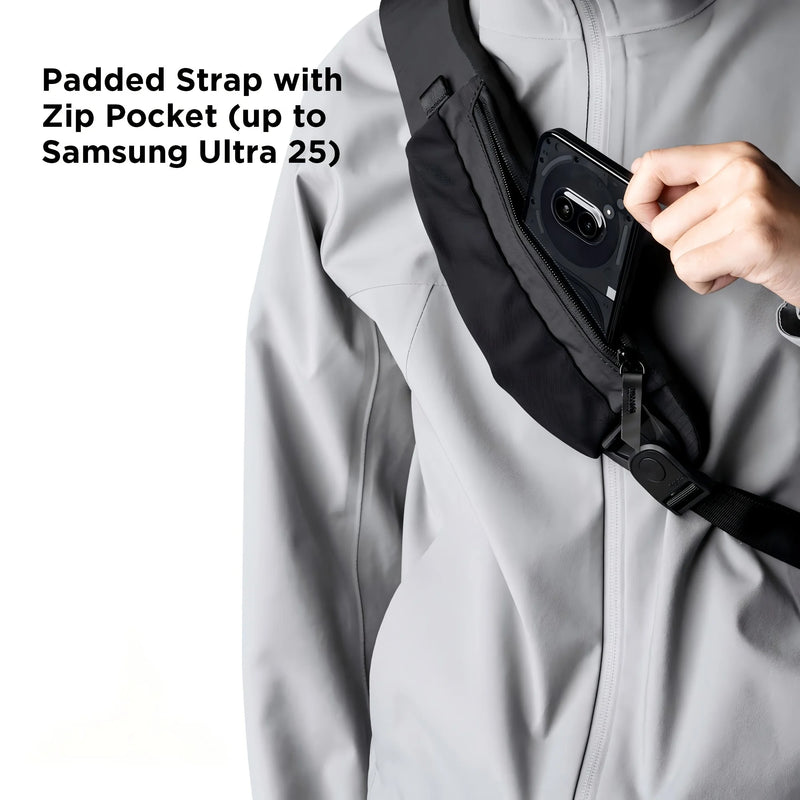7.5L Shoulder Chest Bag – Crossbody Sling Backpack for Tablet
