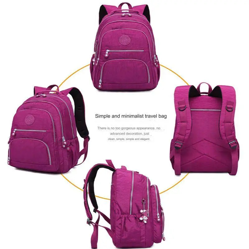 Water-Resistant School Backpack – Stylish Laptop & Travel Backpack for Teens & Adults