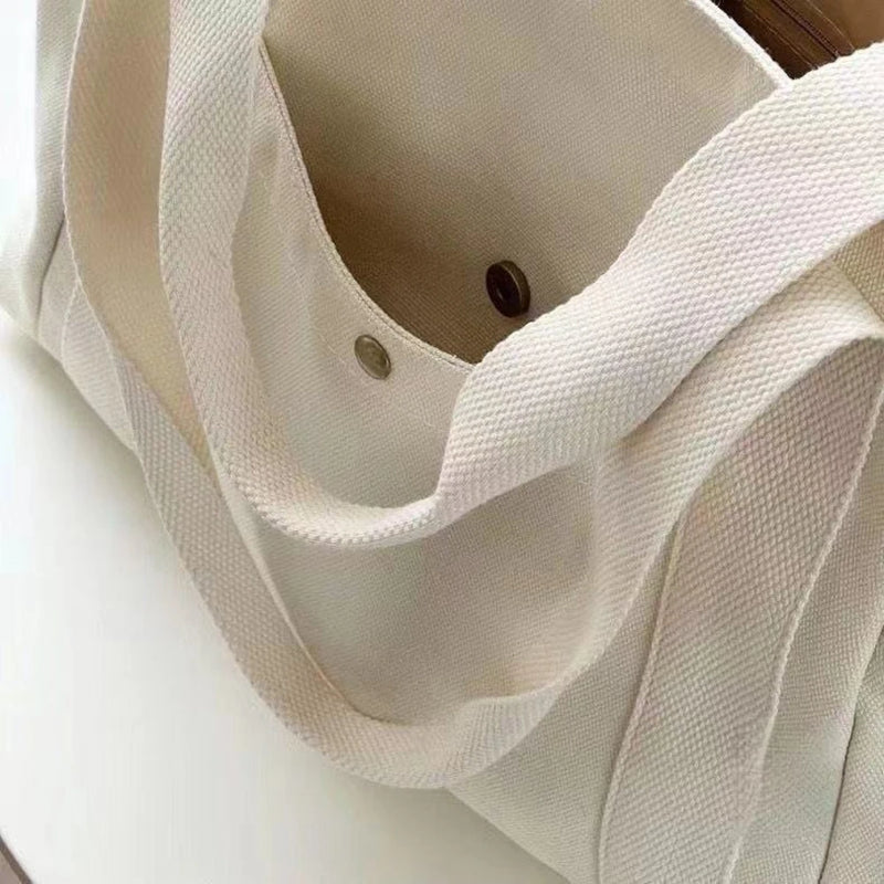 Large Canvas Tote Bag – Stylish & Practical