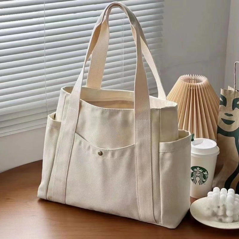 Large Canvas Tote Bag – Stylish & Practical