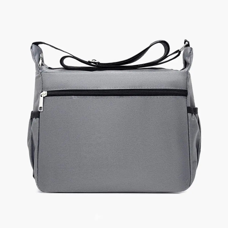 Men’s Large Crossbody Bag – Multi-Pocket Shoulder & Business Bag