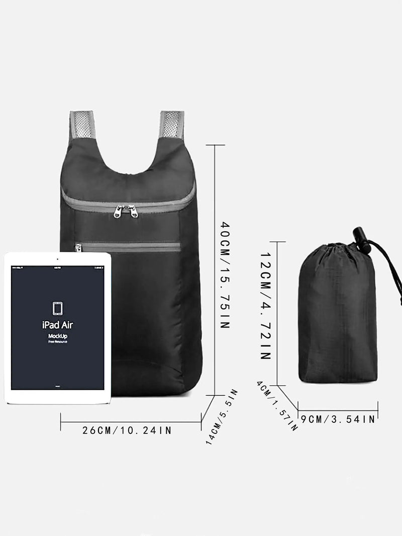 Foldable Waterproof Travel Backpack – Large Capacity