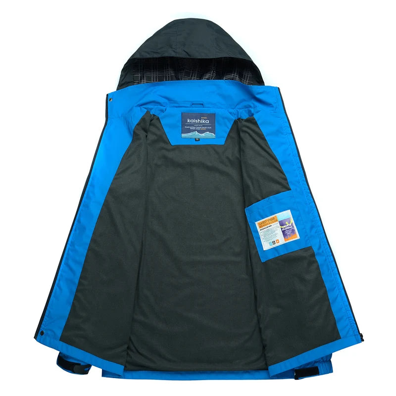 Men’s Outdoor Jacket – Waterproof, Windproof & Hiking Ready