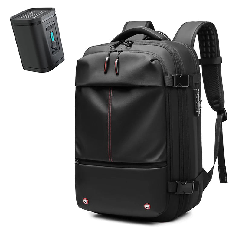 17" Expandable Travel Backpack for Men – Large Capacity Laptop & Business Backpack