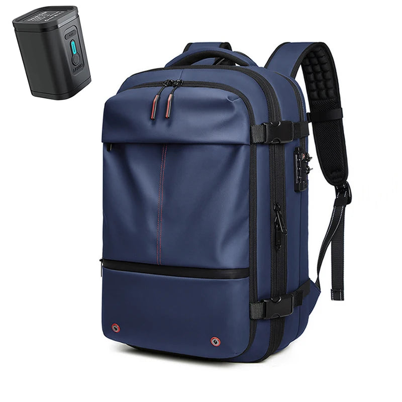 17" Expandable Travel Backpack for Men – Large Capacity Laptop & Business Backpack