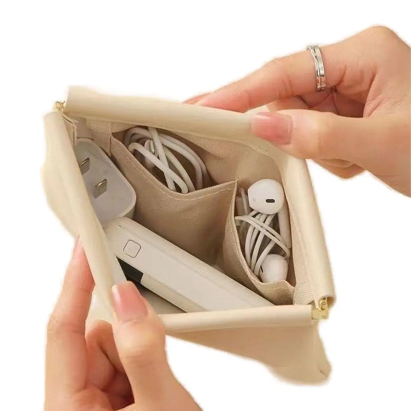 Mini PU Storage Bag – Cute & Multifunctional