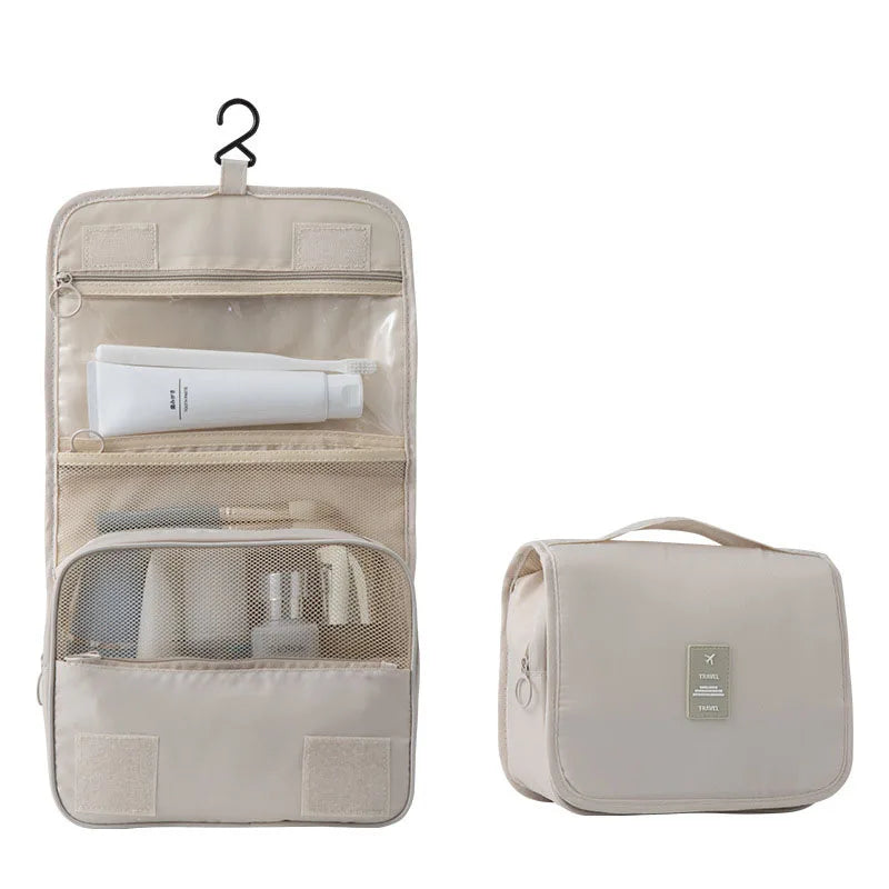 Large Waterproof Makeup Bag – Travel & Toiletry Organizer