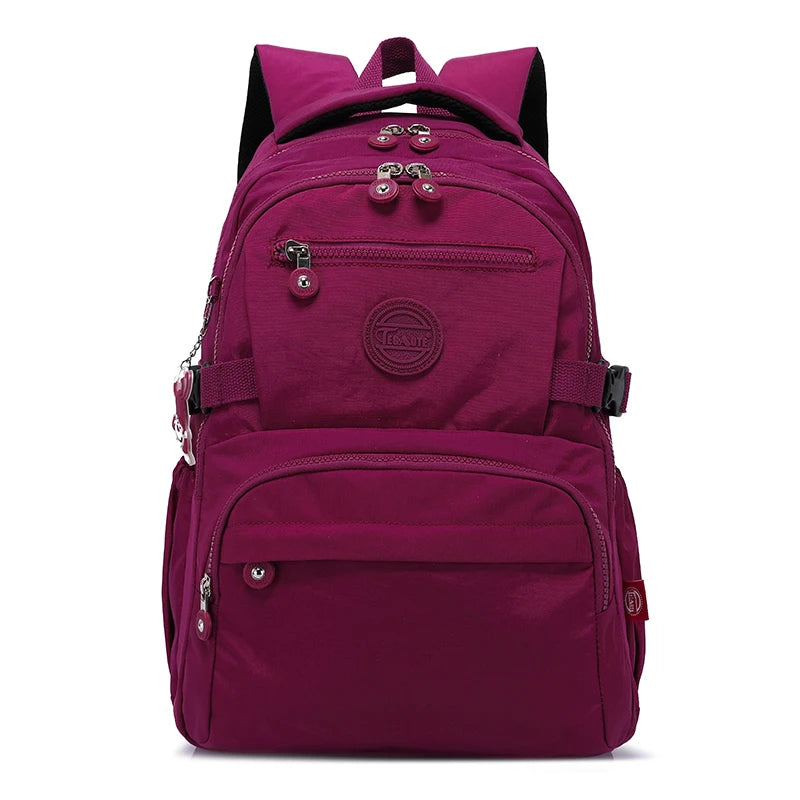 Luxury Waterproof Travel Backpack – Stylish Large School Bag for Teens
