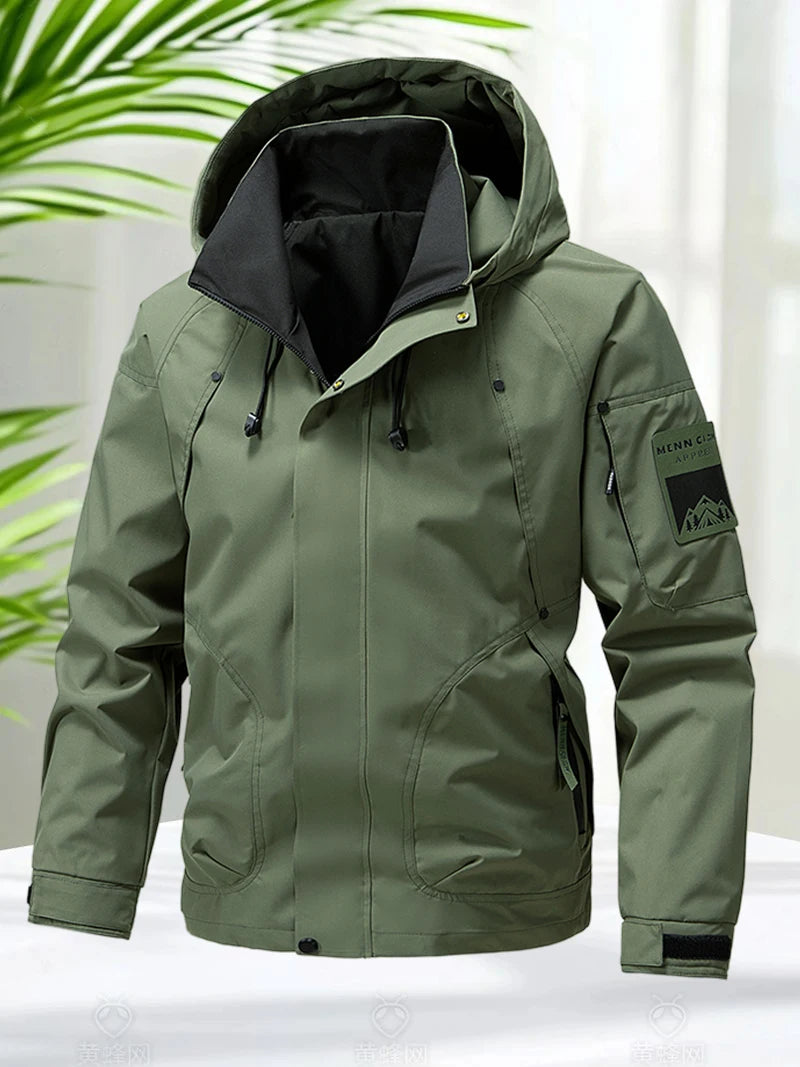 Men’s Waterproof Softshell Jacket – Lightweight, Windproof & Outdoor Ready