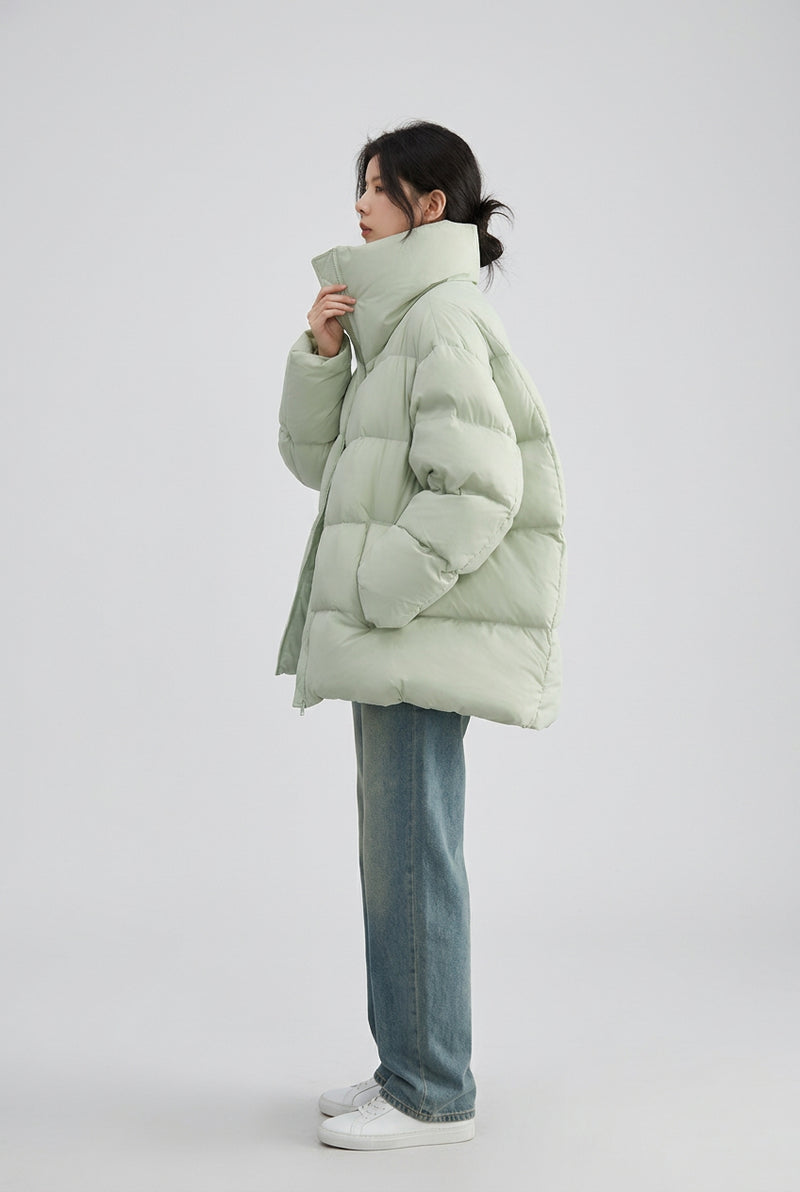 Women's Lightweight Down Jacket – Warm Puffer Winter Coat