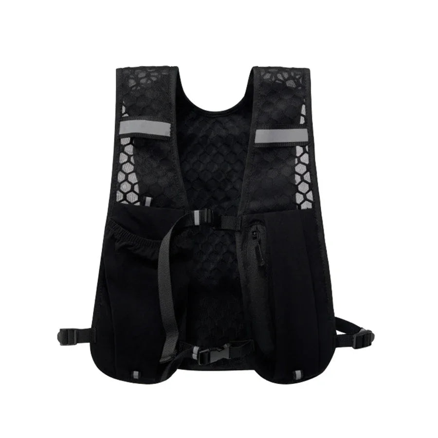 Lightweight Running Vest Backpack – Reflective & Hydration