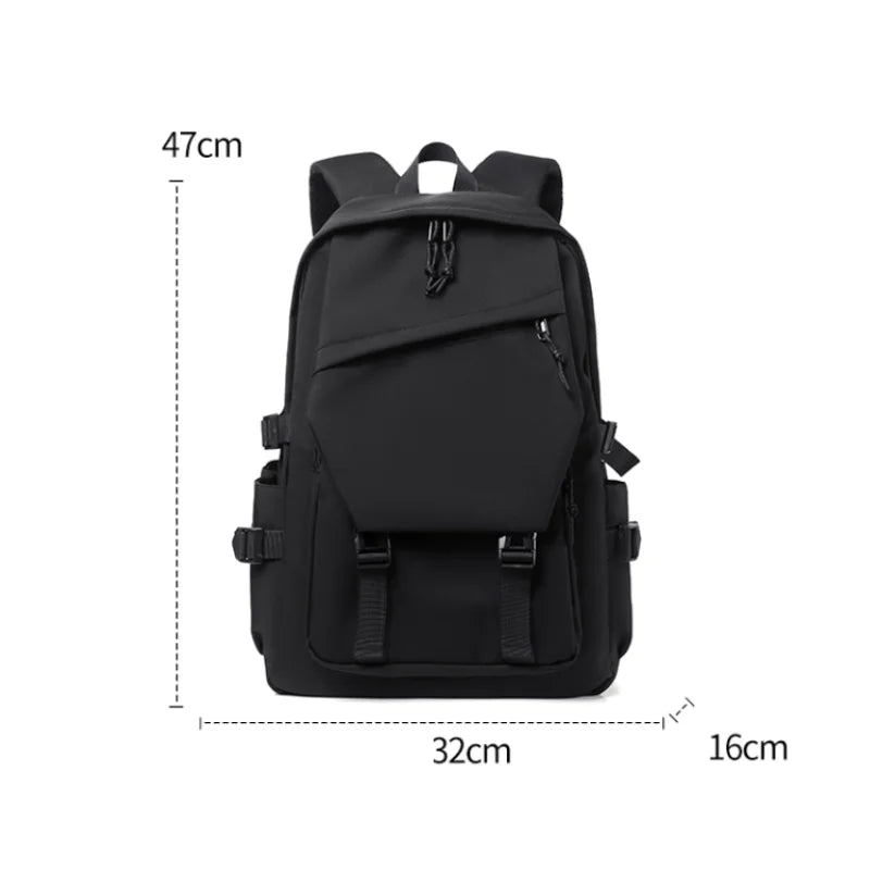 Solid Color Travel Backpack – Spacious, Stylish & Versatile